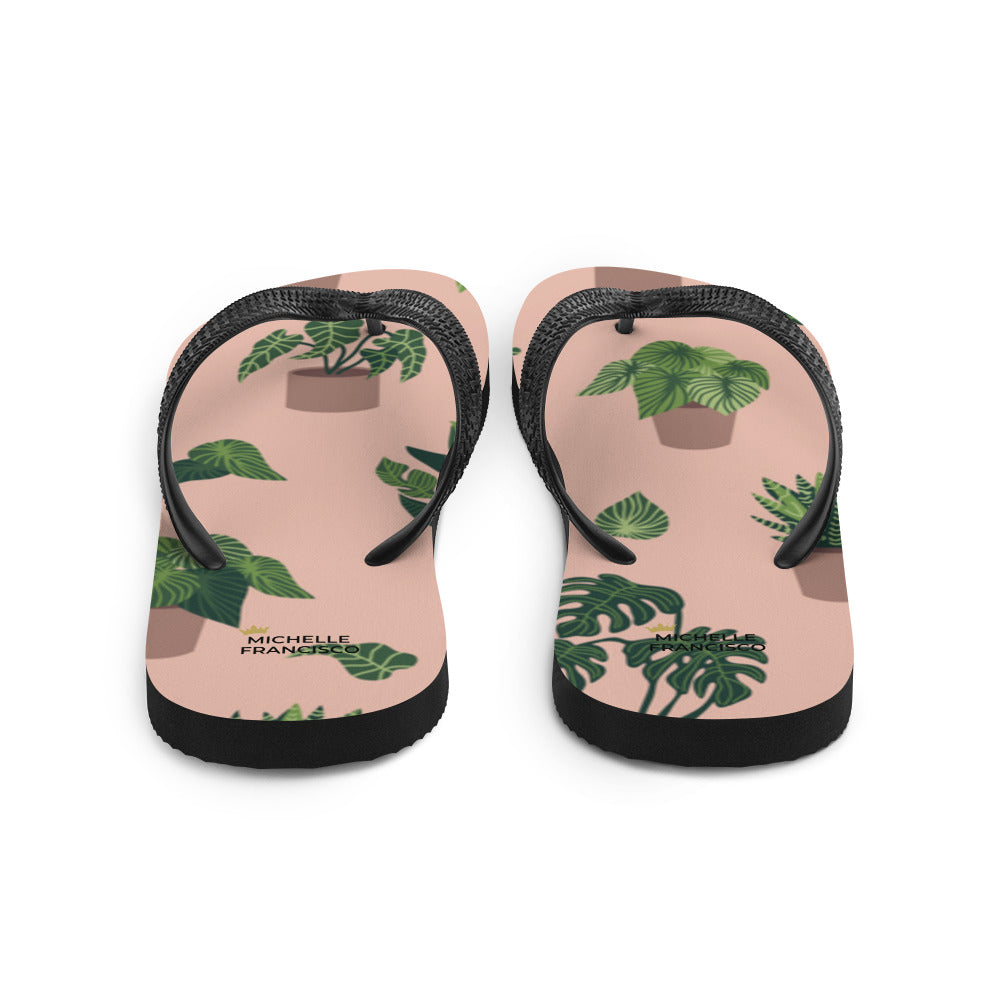 Plant Life Flip-Flops