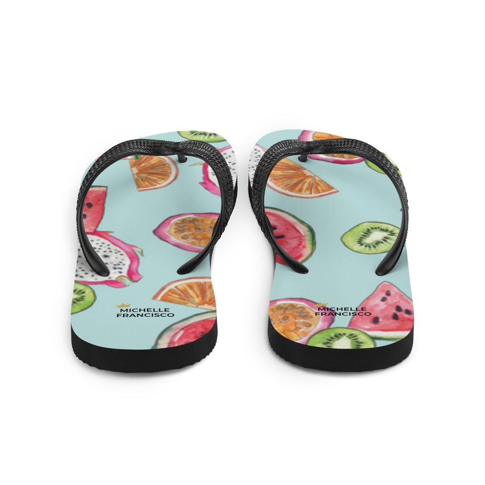 Eat Your Fruits Flip-Flops