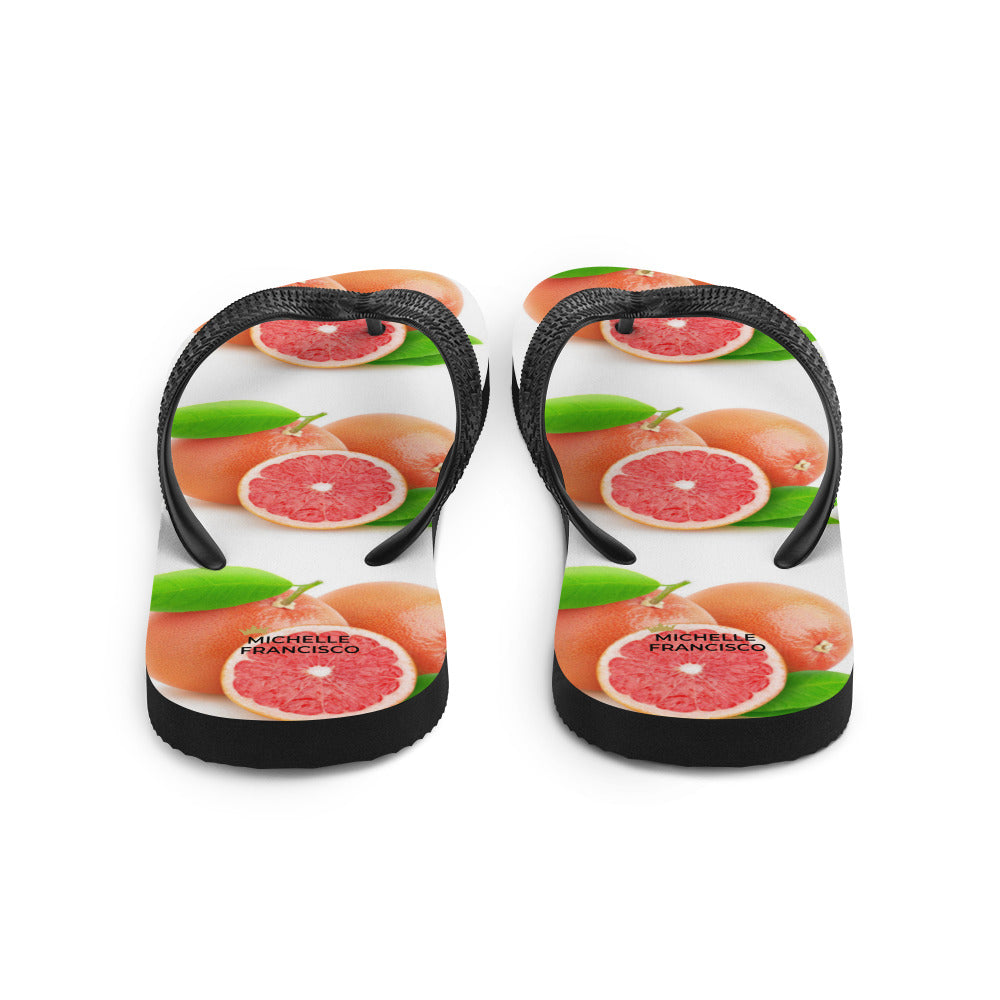 I Love Grapefruit Flip-Flops