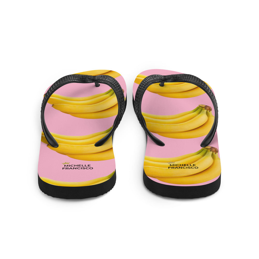 Pinky Bananas Flip-Flops - Michelle Francisco