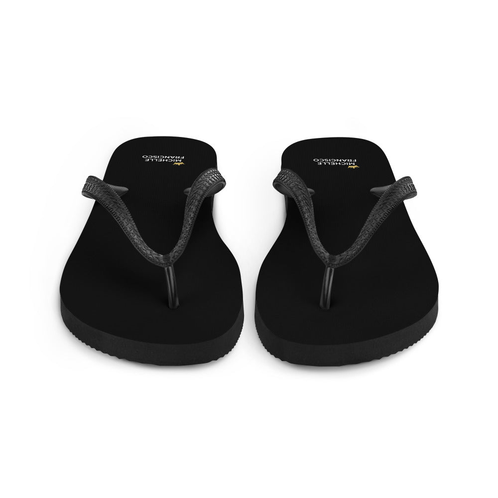 Black Flip-Flops