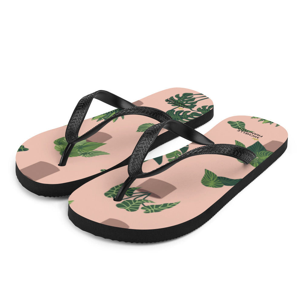 Plant Life Flip-Flops