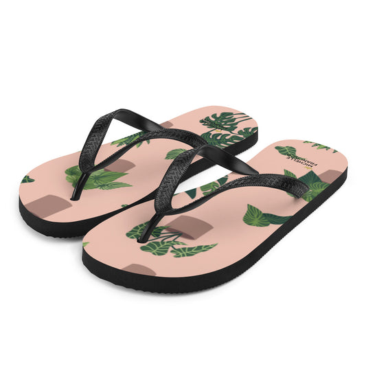 Plant Life Flip-Flops - Michelle Francisco
