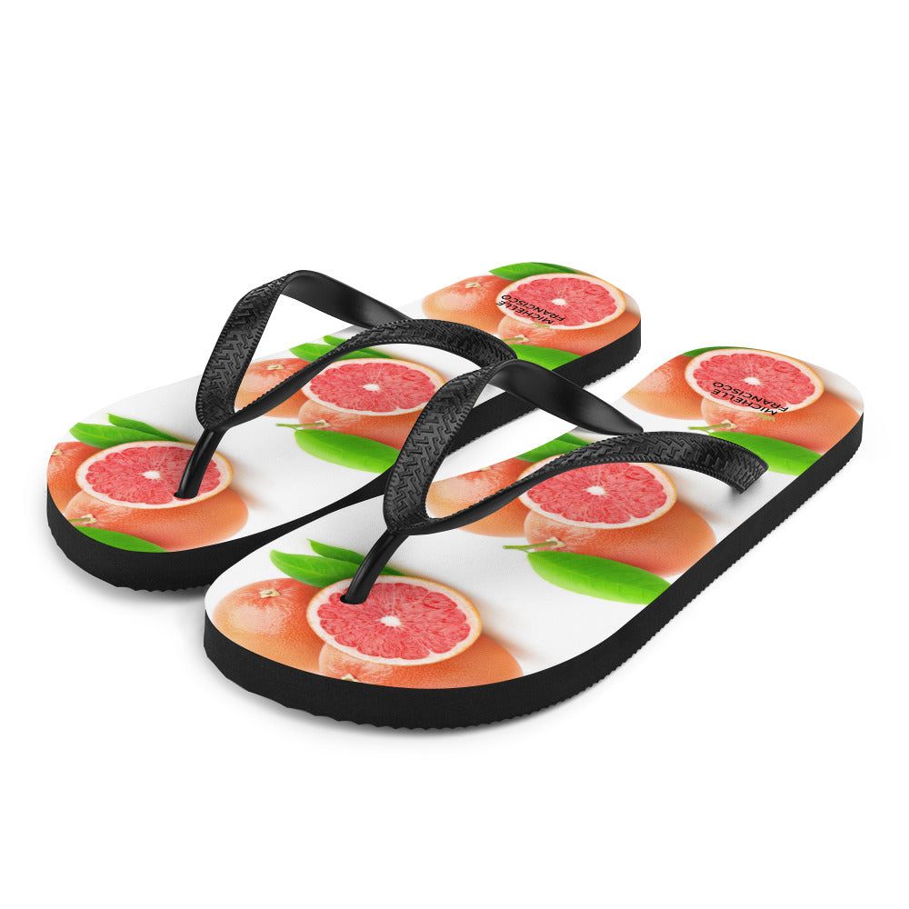 I Love Grapefruit Flip-Flops