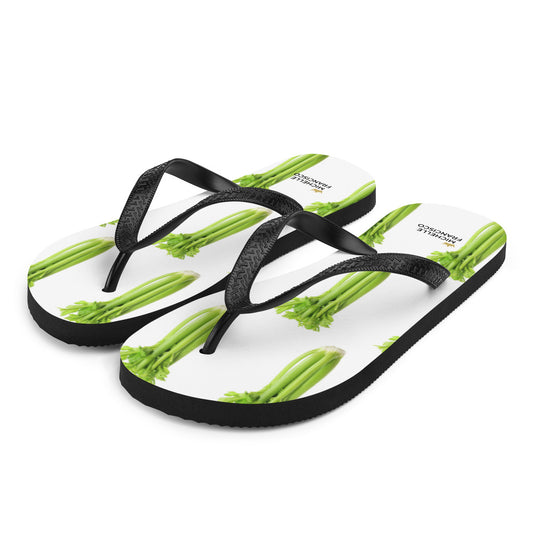 Celery Flip-Flops - Michelle Francisco