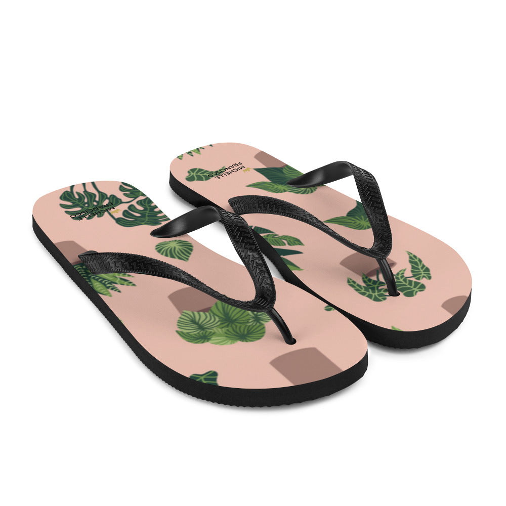 Plant Life Flip-Flops