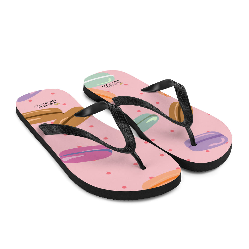 Macarons Flip-Flops