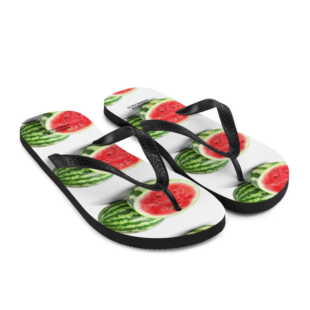 Watermelon Flip-Flops