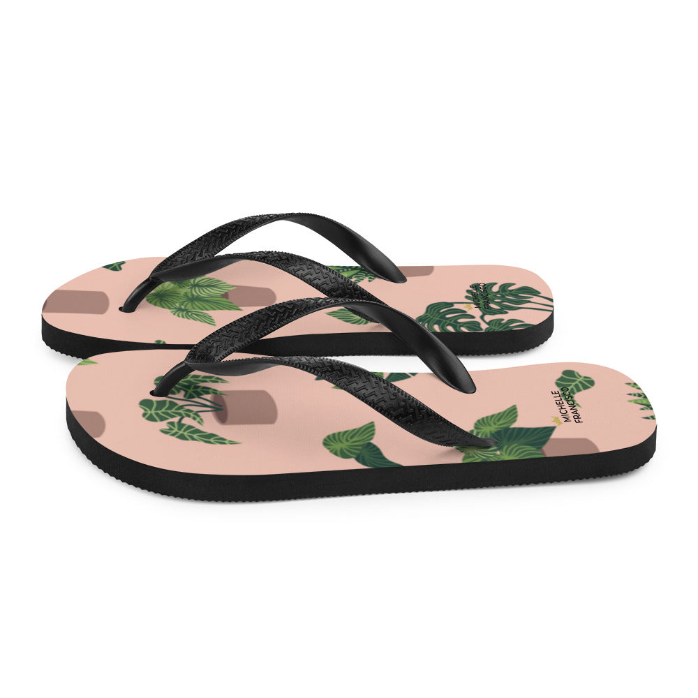 Plant Life Flip-Flops