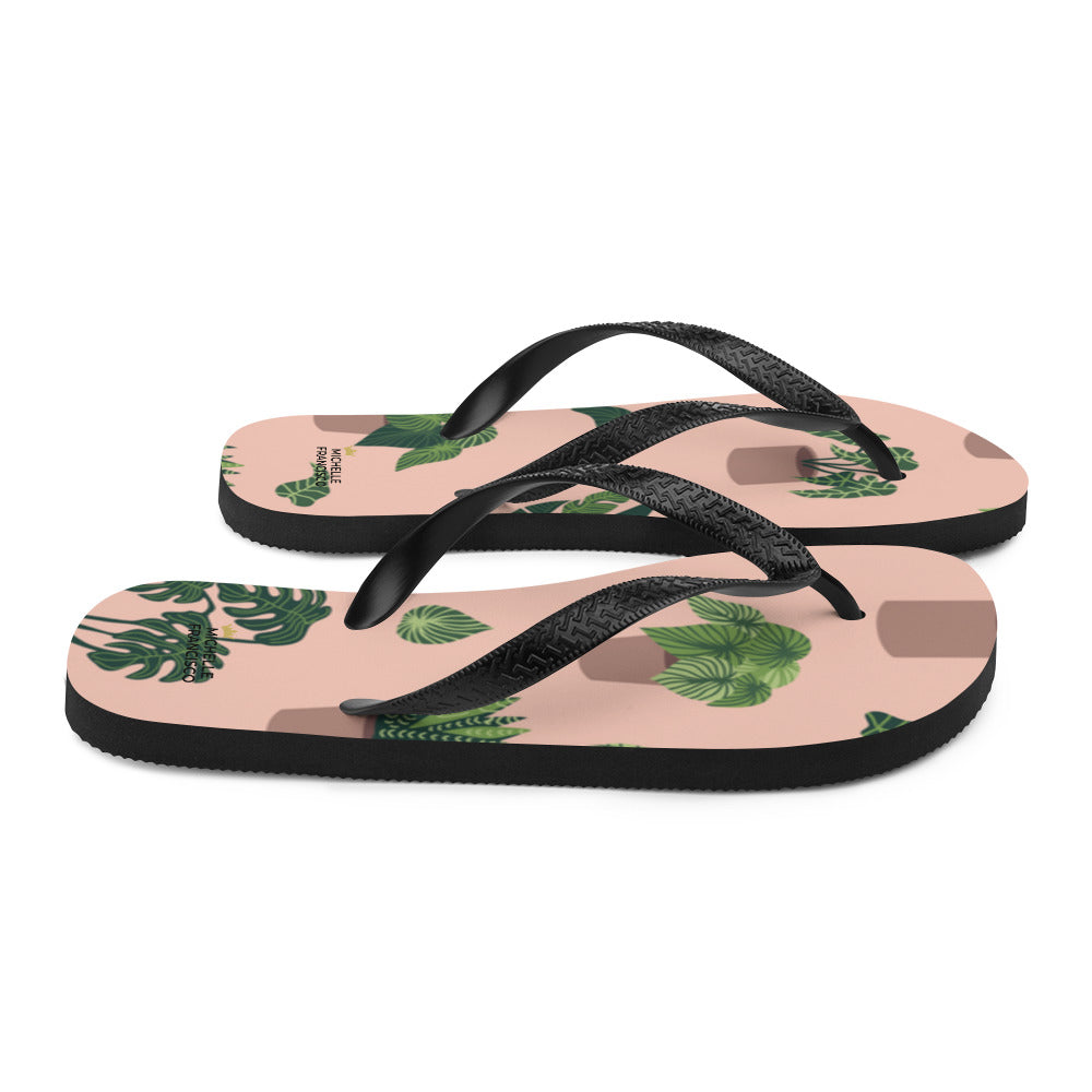 Plant Life Flip-Flops