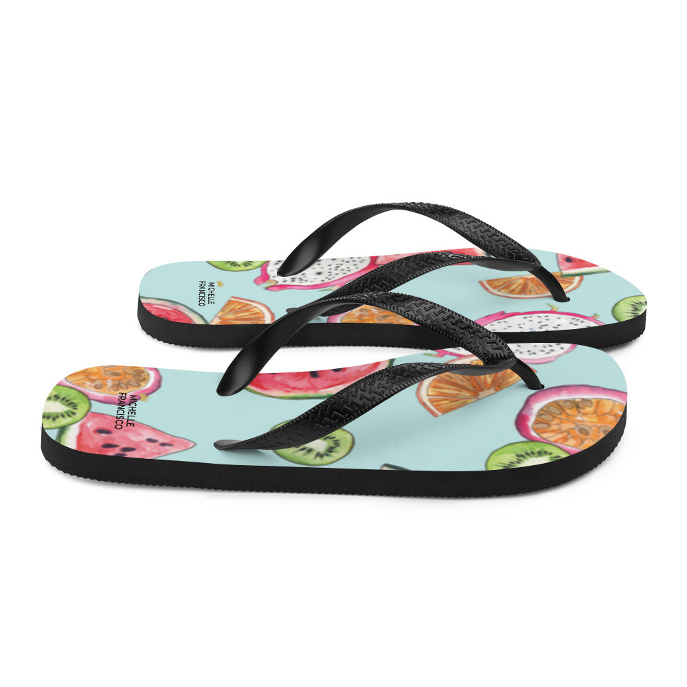 Eat Your Fruits Flip-Flops