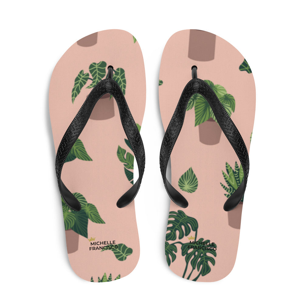 Plant Life Flip-Flops