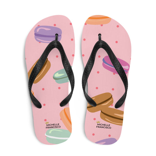 Macarons Flip-Flops - Michelle Francisco