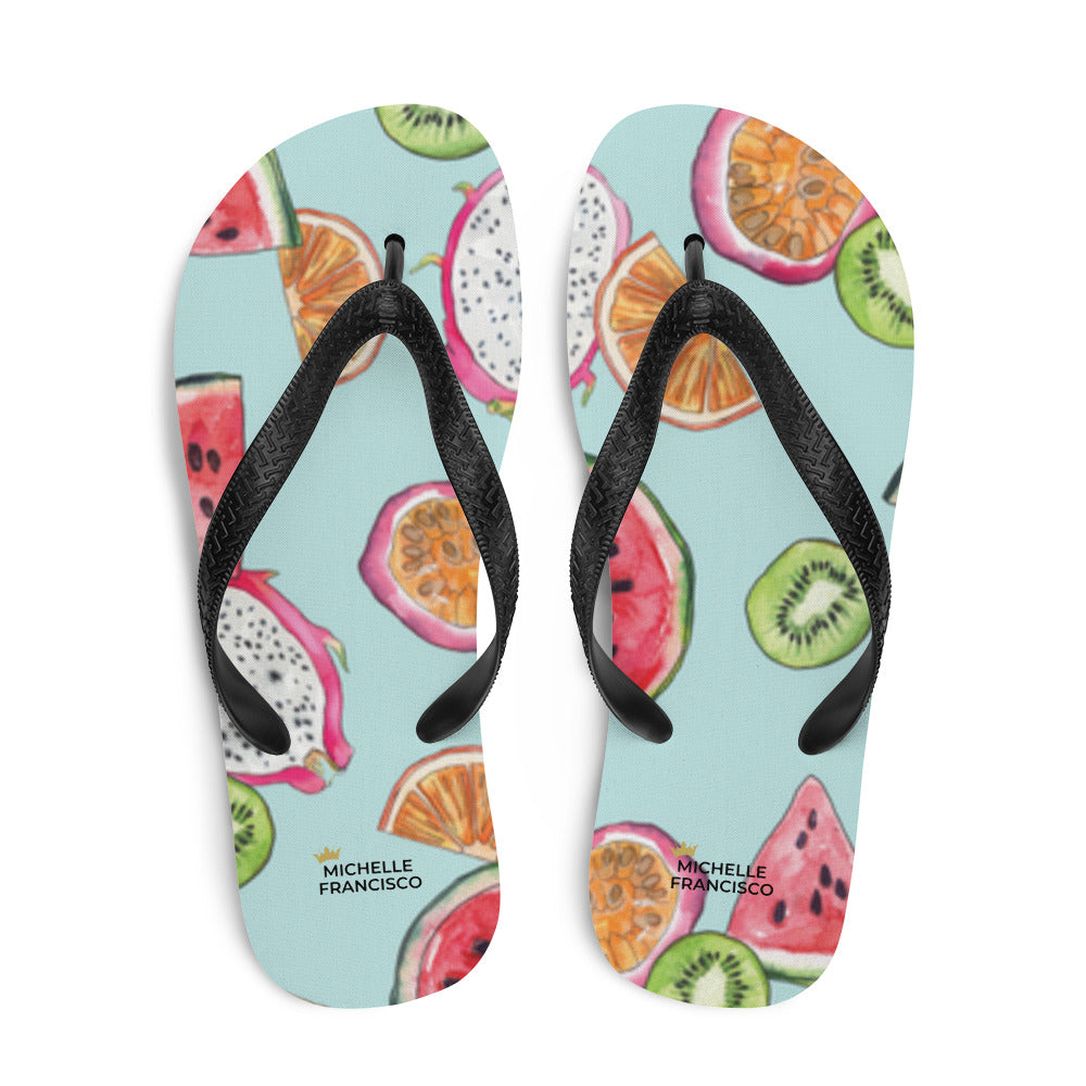 Eat Your Fruits Flip-Flops