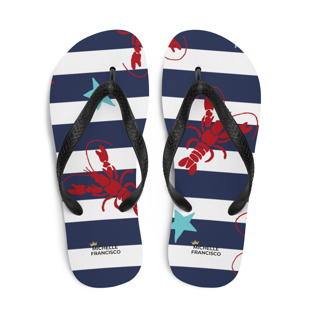 Beach Vibes Flip-Flops
