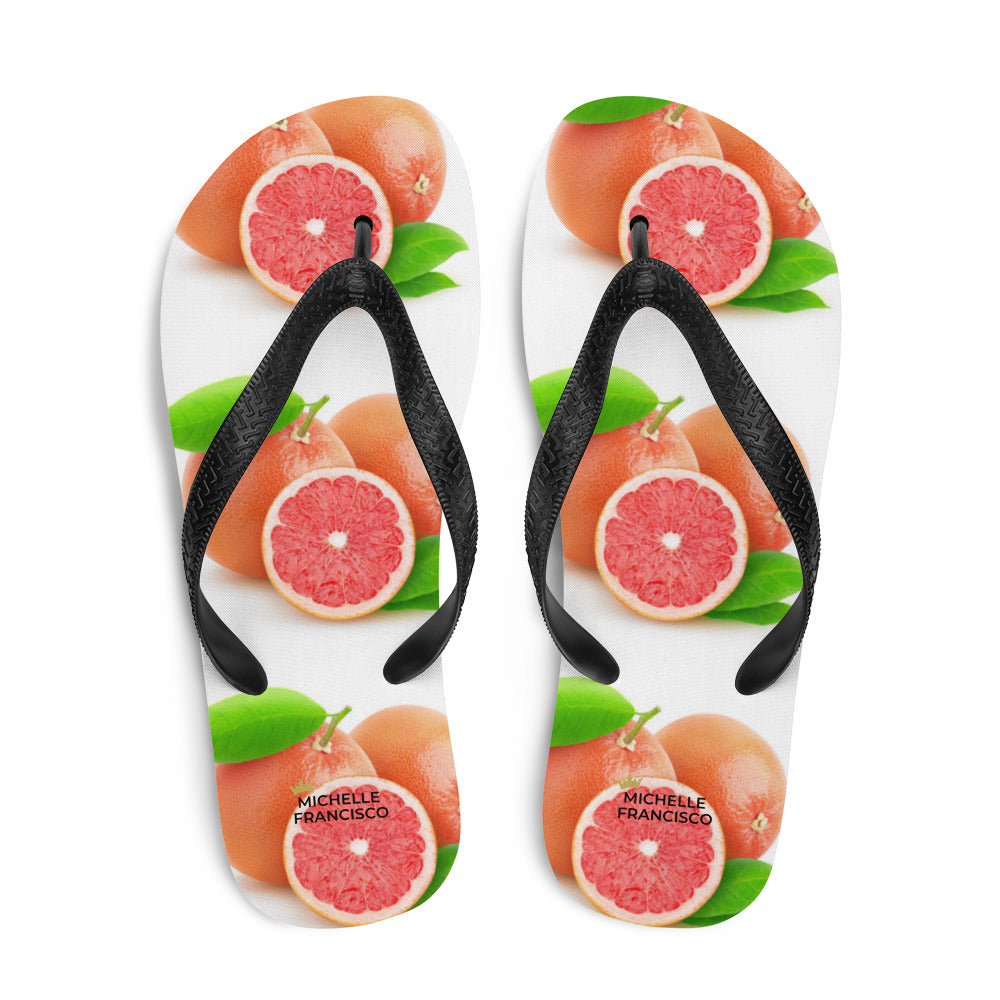 I Love Grapefruit Flip-Flops