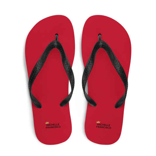 Red Flip-Flops - Michelle Francisco