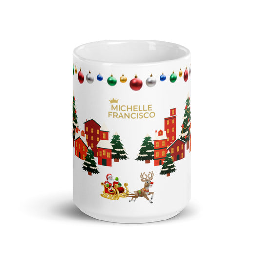 Elmer's Christmas Town Mug - Michelle Francisco