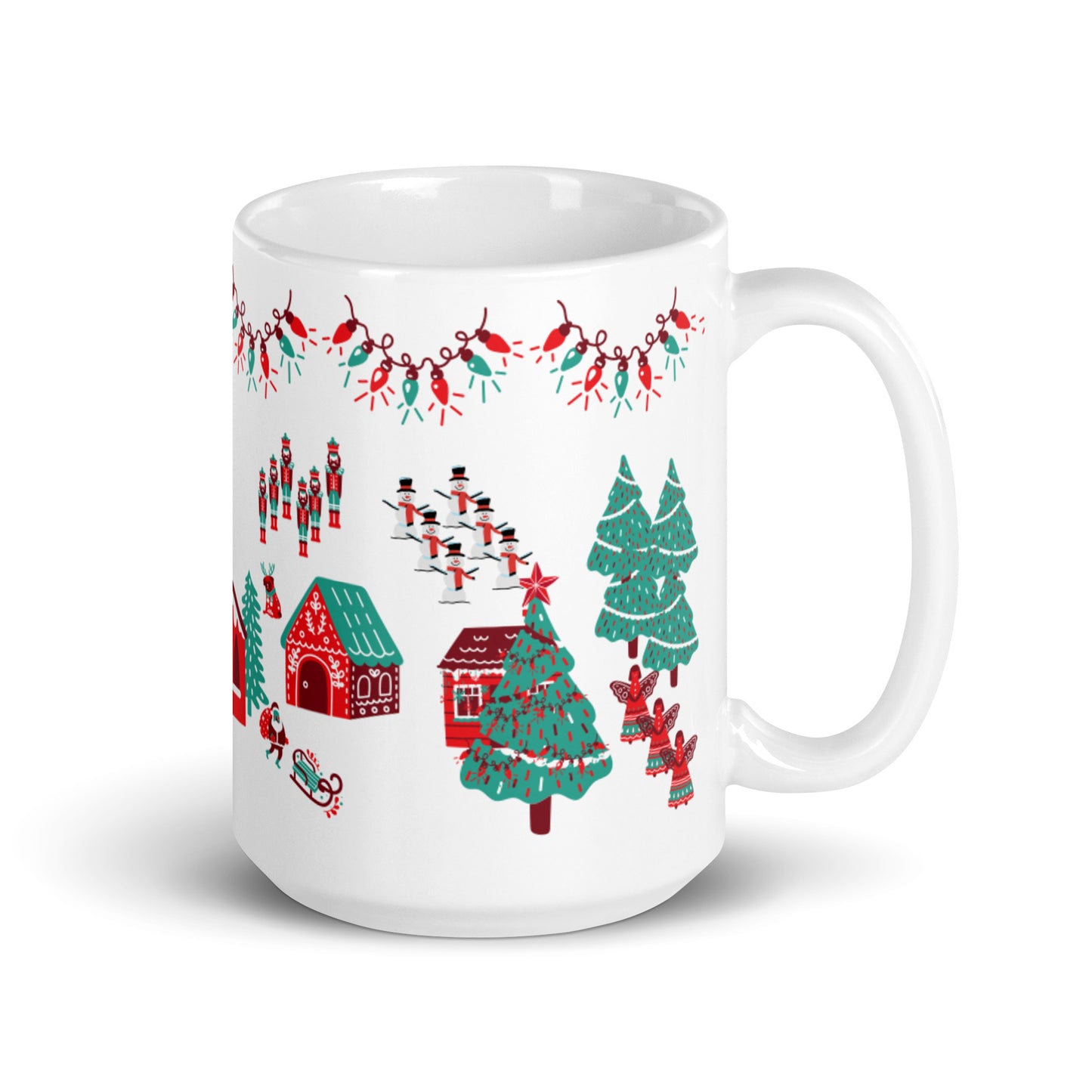 Dominic's Christmas Village Mug
