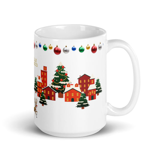 Elmer's Christmas Town Mug - Michelle Francisco