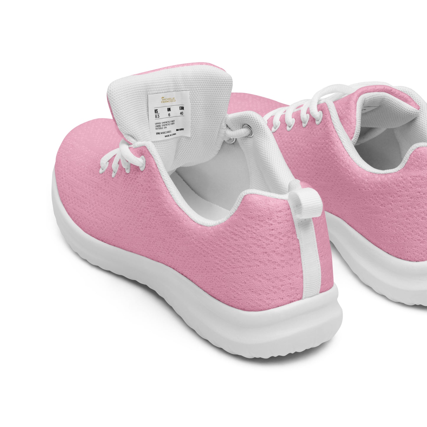 Women’s Cotton Candy Athletic Shoes - Michelle Francisco