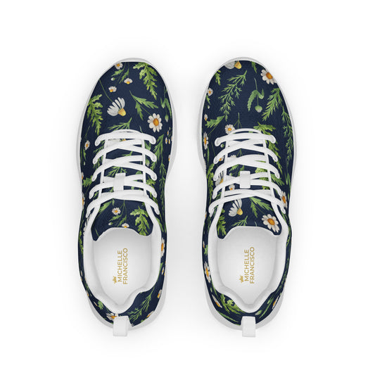 Women’s Floral Navy Athletic Shoes