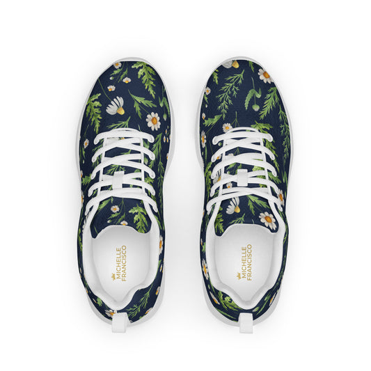 Women’s Floral Navy Athletic Shoes