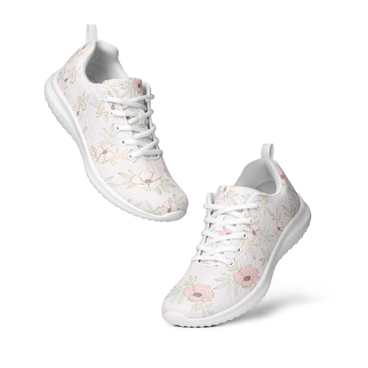 Women’s Light Floral Athletic Shoes