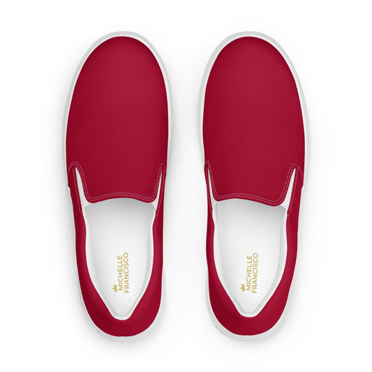 Women’s Carmine Slip-on Canvas Shoes - Michelle Francisco