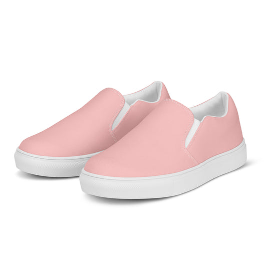 Women’s Your Pink Slip-on Canvas Shoes - Michelle Francisco