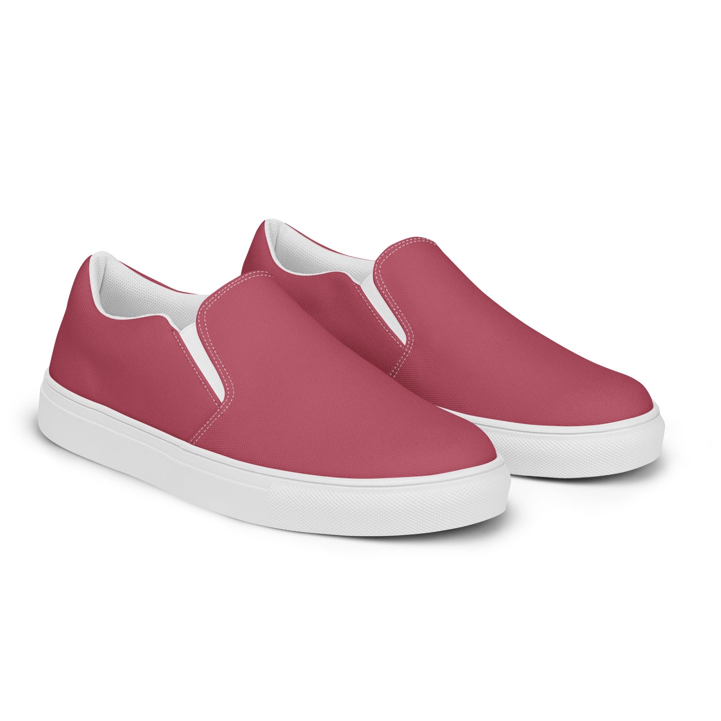 Women’s Hippie Pink Slip-on Canvas Shoes - Michelle Francisco