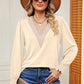 V-Neck Long Sleeve T-Shirt