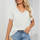 V-Neck Short Sleeve T-Shirt