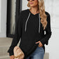 Drawstring Long Sleeve Hoodie