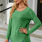 Round Neck Long Sleeve T-Shirt