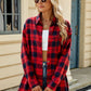 Plaid Button Up Long Sleeve Shirt