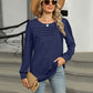 Round Neck Long Sleeve T-Shirt