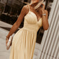 Slit Sweetheart Neck Spaghetti Strap Dress