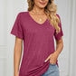 V-Neck Short Sleeve T-Shirt