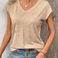 V-Neck Short Sleeve T-Shirt