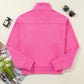 Half Snap Long Sleeve Sweatshirt