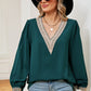 V-Neck Long Sleeve T-Shirt