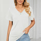 V-Neck Short Sleeve T-Shirt
