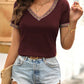 V-Neck Short Sleeve T-Shirt