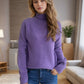 Turtleneck Long Sleeve Sweater