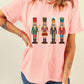 Nutcracker Round Neck Short Sleeve T-Shirt