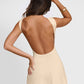 Backless Wide Strap Mini Dress