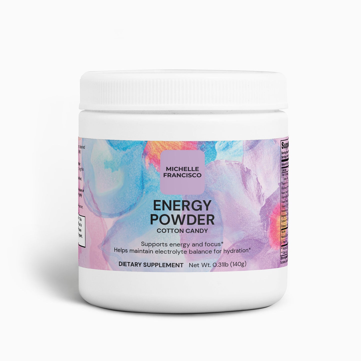 Energy Powder (Cotton Candy)