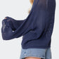 Star Round Neck Long Sleeve Knit Top