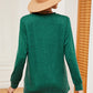 Notched Long Sleeve T-Shirt